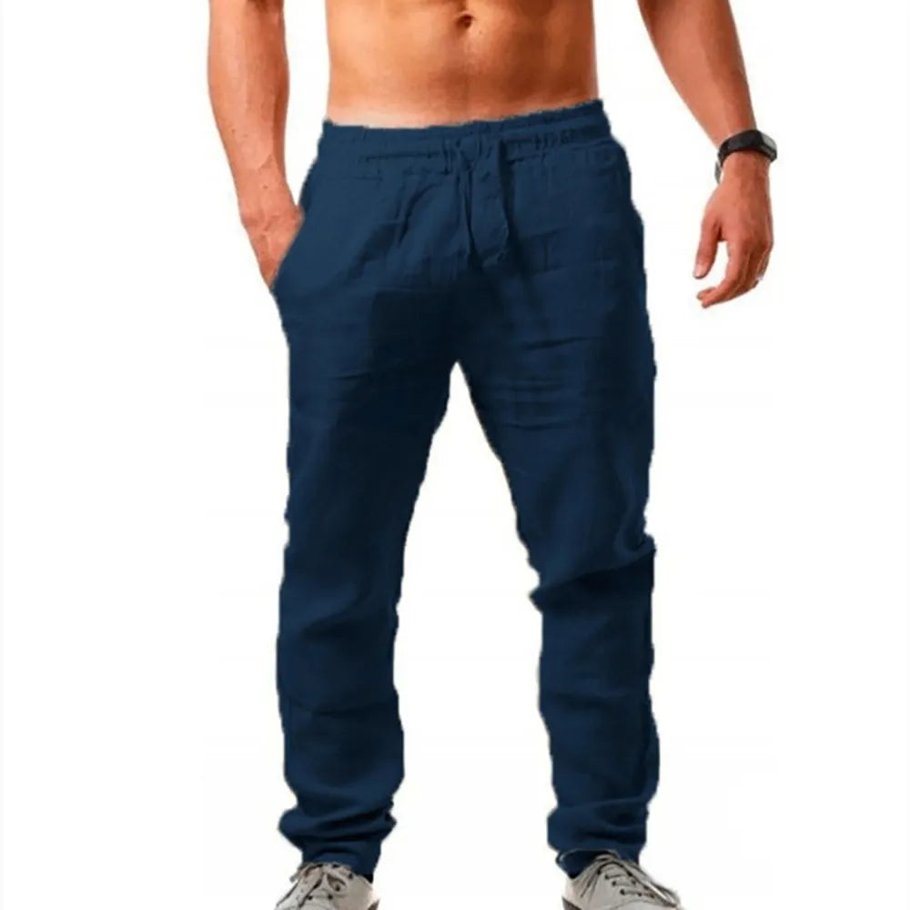 Men's Breathable Cotton Linen Pant