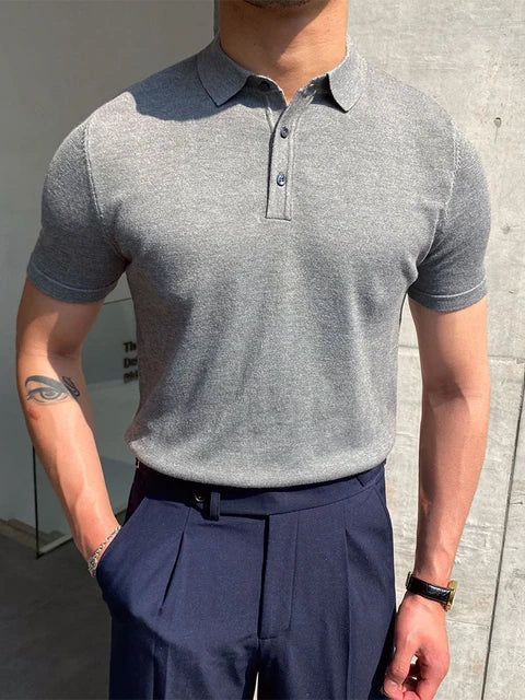 Polo Shirt T-Down Collar