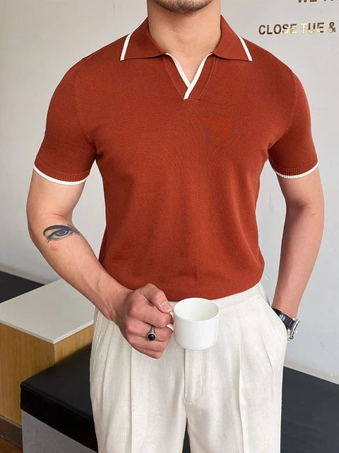 Polo Shirt T-Down Collar